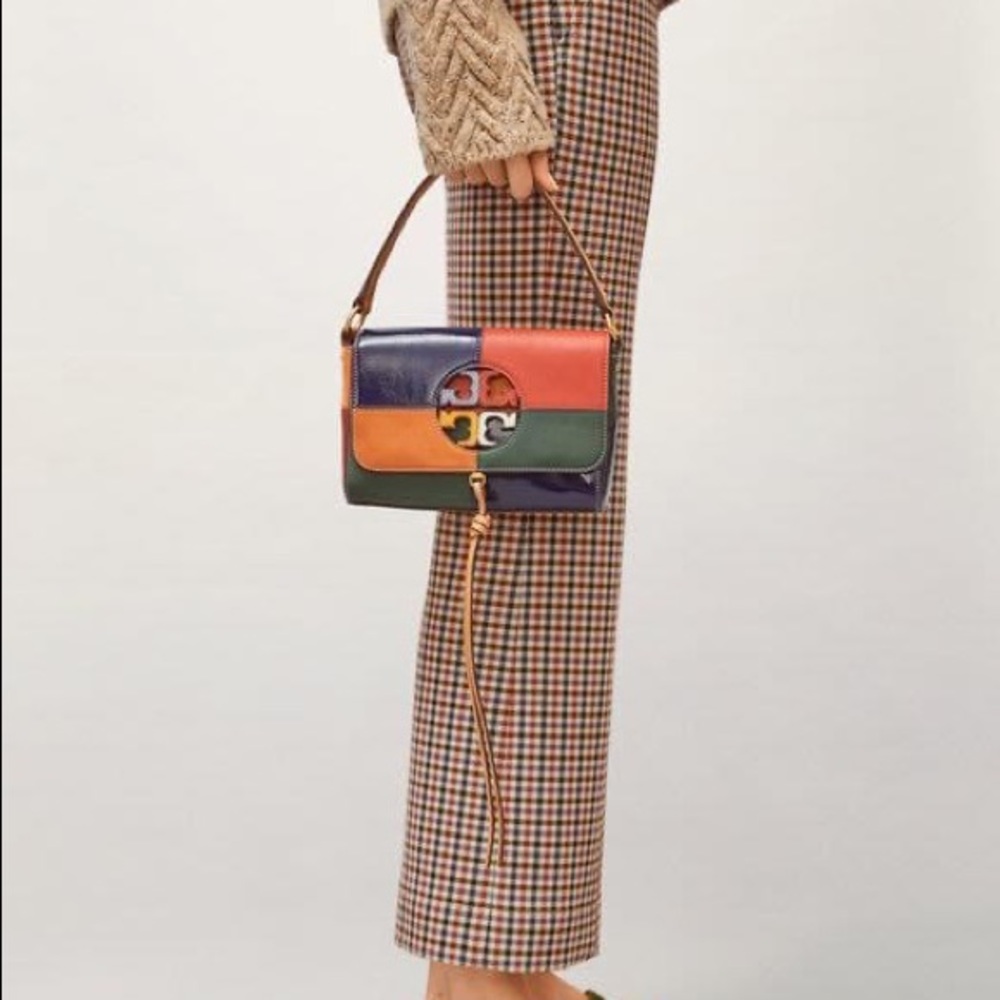 Tory Burch - MILLER COLOR-BLOCK MINI SHOULDER BAG